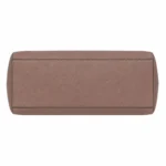 Bagria Women's Leather Tote Handbag - Taupe - Image 3