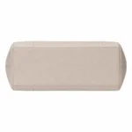 Bagria Women's Pebbled Leather Tote Handbag - Light Beige - Image 4